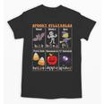 Spooky Syllables Halloween Teacher Student Education Unisex T-Shirt, trending gift Spooky Syllables Halloween Teacher Student Education Unisex T-Shirt, trending gift