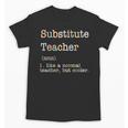 Substitute Teacher Like A Normal Teacher But Cooler Unisex T-Shirt, trending gift Substitute Teacher Like A Normal Teacher But Cooler Unisex T-Shirt, trending gift
