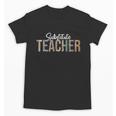 Substitute Teacher Supplies For Teachers Leopard For Men Women Unisex T-Shirt, trending gift Substitute Teacher Supplies For Teachers Leopard For Men Women Unisex T-Shirt, trending gift