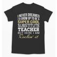 Substitute Teacher T Shirt School Tee Unisex T-Shirt, trending gift Substitute Teacher T Shirt School Tee Unisex T-Shirt, trending gift