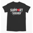 Support Squad Cute Heart Supportive Teacher Team Member Unisex T-Shirt, trending gift