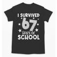 I Survived 67 Days Of School Teachers Students Unisex T-Shirt, trending gift