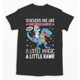 T Rex Dinosaur Unicorn Teachers Are Like Unicornasaurus Rex Unisex T-Shirt, trending gift T Rex Dinosaur Unicorn Teachers Are Like Unicornasaurus Rex Unisex T-Shirt, trending gift