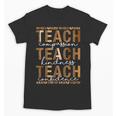 Teach Compassion Kindness Confidence History Teacher Unisex T-Shirt, History Teacher Gifts, trending gift Teach Compassion Kindness Confidence History Teacher Unisex T-Shirt, History Teacher Gifts, trending gift