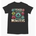 I Teach The Cutest Little Monsters Teacher Halloween Outfit Unisex T-Shirt, trending gift I Teach The Cutest Little Monsters Teacher Halloween Outfit Unisex T-Shirt, trending gift