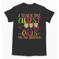 I Teach The Cutest Owls Christmas Or Teachers Day Unisex T-Shirt, trending gift I Teach The Cutest Owls Christmas Or Teachers Day Unisex T-Shirt, trending gift