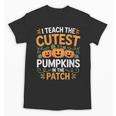 I Teach The Cutest Pumpkins In The Patch Halloween Teacher Unisex T-Shirt, trending gift