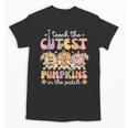 I Teach The Cutest Pumpkins In The Patch Teacher Retro Unisex T-Shirt, trending gift I Teach The Cutest Pumpkins In The Patch Teacher Retro Unisex T-Shirt, trending gift