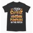 I Teach The Cutest Pumpkins Shirt Teachers Halloween Unisex T-Shirt, trending gift I Teach The Cutest Pumpkins Shirt Teachers Halloween Unisex T-Shirt, trending gift