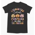 I Teach The Cutest Pumpkins In The TK Patch TK Teacher Fall Unisex T-Shirt, trending gift I Teach The Cutest Pumpkins In The TK Patch TK Teacher Fall Unisex T-Shirt, trending gift
