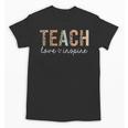 Teach Love Inspire Leopard Back To School Cute Teacher Men Women Girls Kids Unisex T-Shirt, trending gift Teach Love Inspire Leopard Back To School Cute Teacher Men Women Girls Kids Unisex T-Shirt, trending gift