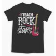 I Teach Rock Stars Music Teacher Guitar Player Unisex T-Shirt, trending gift I Teach Rock Stars Music Teacher Guitar Player Unisex T-Shirt, trending gift