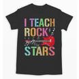 I Teach Rockstars Band Vibes Teacher Rocks My Music Teaching Unisex T-Shirt, trending gift
