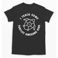 I Teach Some Turtley Awesome Kids Teacher Turtle Pun Unisex T-Shirt, trending gift