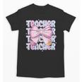 Teacher Bow Pencil Flowers Teacher Back To School Unisex T-Shirt, trending gift Teacher Bow Pencil Flowers Teacher Back To School Unisex T-Shirt, trending gift