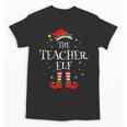 The Teacher Elf Christmas Family Matching Group Xmas Unisex T-Shirt, trending gift The Teacher Elf Christmas Family Matching Group Xmas Unisex T-Shirt, trending gift