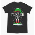 The Teacher Elf Christmas Family Matching Xmas Group For Men Women Unisex T-Shirt, trending gift The Teacher Elf Christmas Family Matching Xmas Group For Men Women Unisex T-Shirt, trending gift
