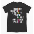 Teacher Inspirational Educator Favorite School Teacher Men Women Girls Kids Unisex T-Shirt, trending gift Teacher Inspirational Educator Favorite School Teacher Men Women Girls Kids Unisex T-Shirt, trending gift