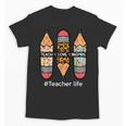 Teacher Life Teach Love Inspire Pencils Inspirational Women Unisex T-Shirt, trending gift Teacher Life Teach Love Inspire Pencils Inspirational Women Unisex T-Shirt, trending gift