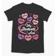 Teacher Positive Affirmations Candy Heart Valentine's Day Unisex T-Shirt, trending gift Teacher Positive Affirmations Candy Heart Valentine's Day Unisex T-Shirt, trending gift