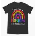 Teacher You Are a Rainbow Of Possibilities Funny Unisex T-Shirt, trending gift Teacher You Are a Rainbow Of Possibilities Funny Unisex T-Shirt, trending gift