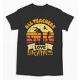 Teacher Shirts Halloween All Teachers Love Brains Unisex T-Shirt, trending gift