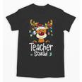 Teacher Squad Red Plaid Rudolph Reindeer Christmas Unisex T-Shirt, trending gift Teacher Squad Red Plaid Rudolph Reindeer Christmas Unisex T-Shirt, trending gift