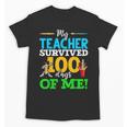 My Teacher Survived 100 Days Of Me Dab 100 Days Of School For Men Women Kids Unisex T-Shirt, trending gift