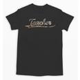 Teacher Teaching Camouflage Vintage Inspired Distressed Camo For Men Women Unisex T-Shirt, trending gift