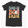 Teachers Aide Boo Crew Ghost Groovy Halloween For Women Unisex T-Shirt, trending gift Teachers Aide Boo Crew Ghost Groovy Halloween For Women Unisex T-Shirt, trending gift
