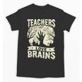 Teachers Love Brains Halloween Costume Boo Trick Teach Unisex T-Shirt, trending gift Teachers Love Brains Halloween Costume Boo Trick Teach Unisex T-Shirt, trending gift