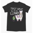 Teachers Testing Day Test Day No Prob Llama Teacher Unisex T-Shirt, trending gift Teachers Testing Day Test Day No Prob Llama Teacher Unisex T-Shirt, trending gift