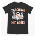 Teaching My Boos Teacher Cute Ghost Teacher Halloween Unisex T-Shirt, trending gift
