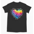 Teaching Is a Work Of Heart Tie Dye Hippie For Teacher For Men Women Girls Kids Unisex T-Shirt, trending gift