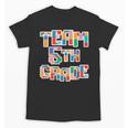 Team 5th Grade Building Blocks Bricks Theme Teacher Team For Men Women Kids Unisex T-Shirt, trending gift