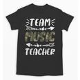 Team Music Teacher Camo Teacher Student Back To School Unisex T-Shirt, trending gift Team Music Teacher Camo Teacher Student Back To School Unisex T-Shirt, trending gift