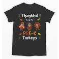 Thankful For My Prek Turkeys In Masks Thanksgiving Teacher For Men Women Unisex T-Shirt, trending gift