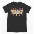 Think Happy Thoughts Teens Spring Positive Message Teachers For Men Women Girls Kids Unisex T-Shirt, trending gift Think Happy Thoughts Teens Spring Positive Message Teachers For Men Women Girls Kids Unisex T-Shirt, trending gift