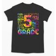 Tie Dye 5th Grade Typography Team Fifth Grade Teacher For Men Women Girls Kids Unisex T-Shirt, trending gift