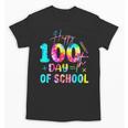 Tie Dye Happy 100th Day Of School Teacher Student 100 Days Unisex T-Shirt, trending gift Tie Dye Happy 100th Day Of School Teacher Student 100 Days Unisex T-Shirt, trending gift