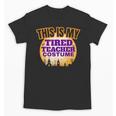 This Is My Tired Teacher Costume Halloween Teachers Unisex T-Shirt, trending gift