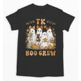 TK Boo Crew Preppy Halloween Floral Ghost TK Teacher Team TK Unisex T-Shirt, trending gift