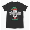 The Toddler Teacher Elf Christmas Matching Family Unisex T-Shirt, trending gift The Toddler Teacher Elf Christmas Matching Family Unisex T-Shirt, trending gift