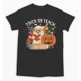 Trick Or Teach Retro Halloween Teacher Women Men Costume Unisex T-Shirt, trending gift Trick Or Teach Retro Halloween Teacher Women Men Costume Unisex T-Shirt, trending gift