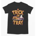 Trick Or Tray Halloween Cafeteria Teacher School Unisex T-Shirt, trending gift Trick Or Tray Halloween Cafeteria Teacher School Unisex T-Shirt, trending gift