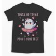 Trick Or Treat Point Your Feet Halloween Ghost Dance Teacher Unisex T-Shirt, trending gift