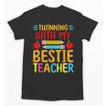 Twinning With My Bestie Teacher Boy Spirit Week Twin Day Unisex T-Shirt, trending gift Twinning With My Bestie Teacher Boy Spirit Week Twin Day Unisex T-Shirt, trending gift