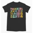 Twinning With My Teacher Bestie Twin Day Matching Teachers For Men Women Girls Kids Unisex T-Shirt, trending gift