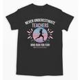 Never Underestimate Teachers Who Runs For Fun Unisex T-Shirt, trending gift Never Underestimate Teachers Who Runs For Fun Unisex T-Shirt, trending gift