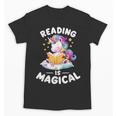 Unicorn Teacher Reading Is Magical Book Unisex T-Shirt, trending gift